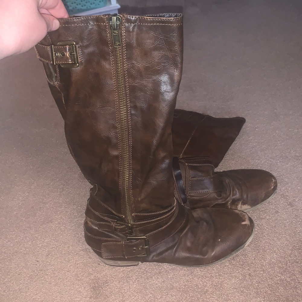 Brown Fashion Boots
